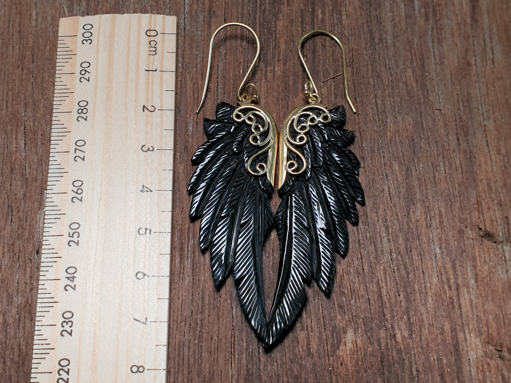 Archangel Michael Wing Earrings - FeatherTribe