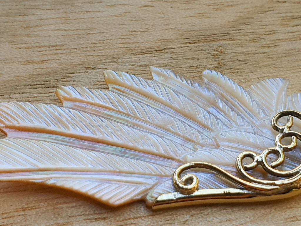 Archangel Michael Wing Pendant - FeatherTribe