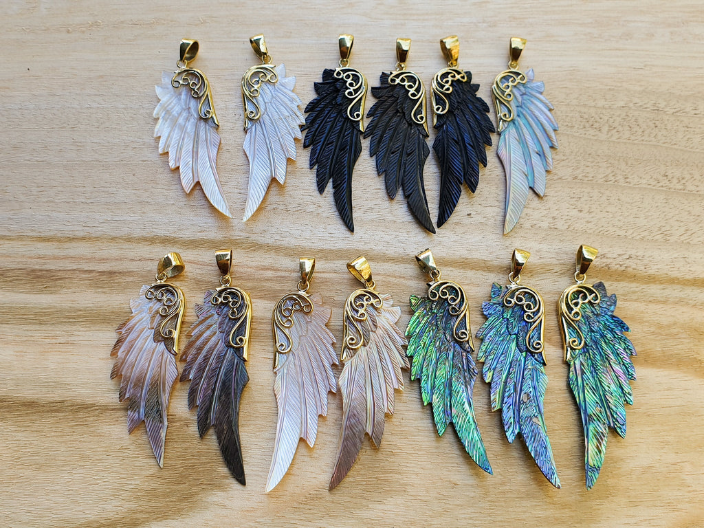 Archangel Michael Wing Pendant - FeatherTribe