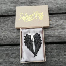 Load image into Gallery viewer, Horn SuperWing Earrings - FeatherTribe

