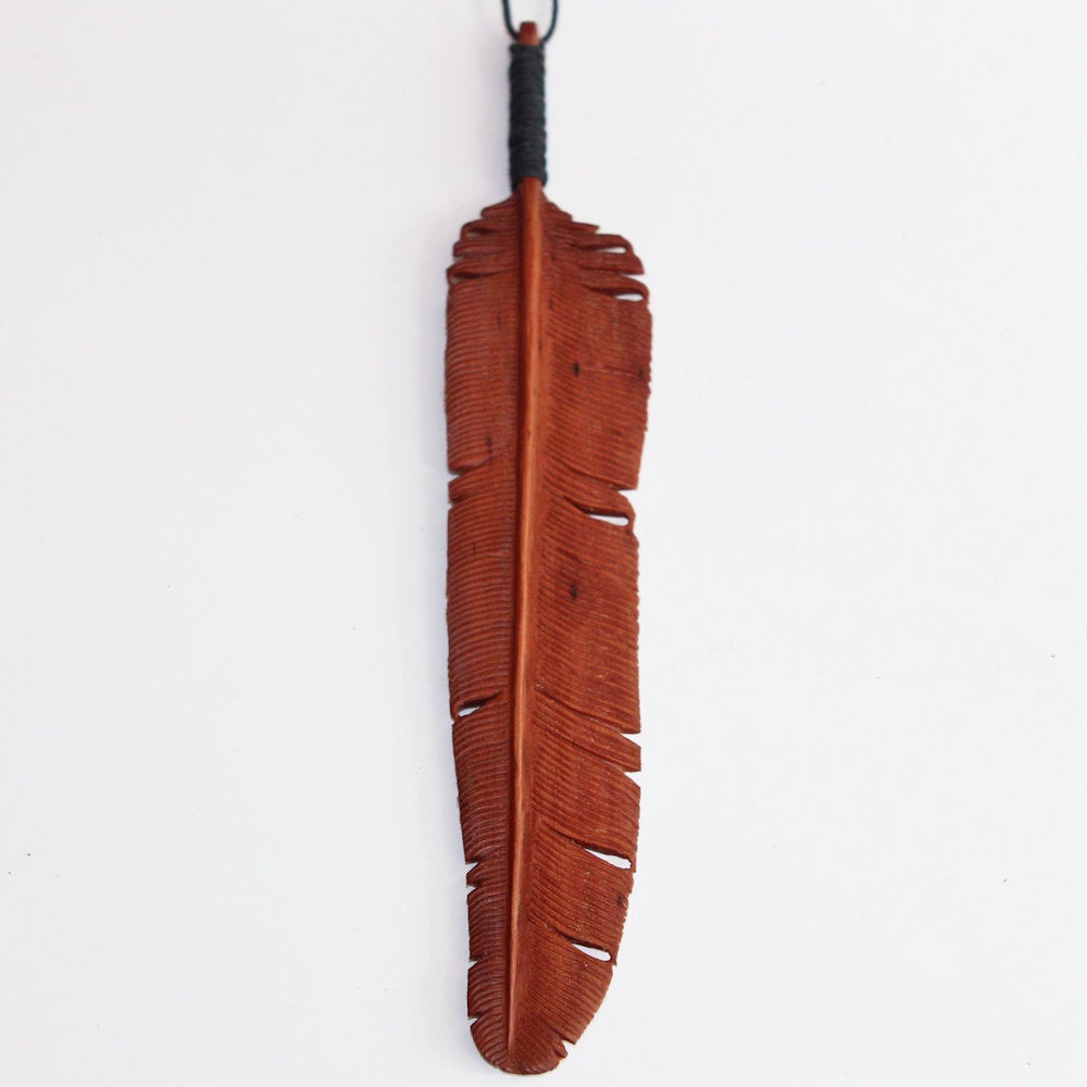 Mega Rosewood Flight Feather - FeatherTribe
