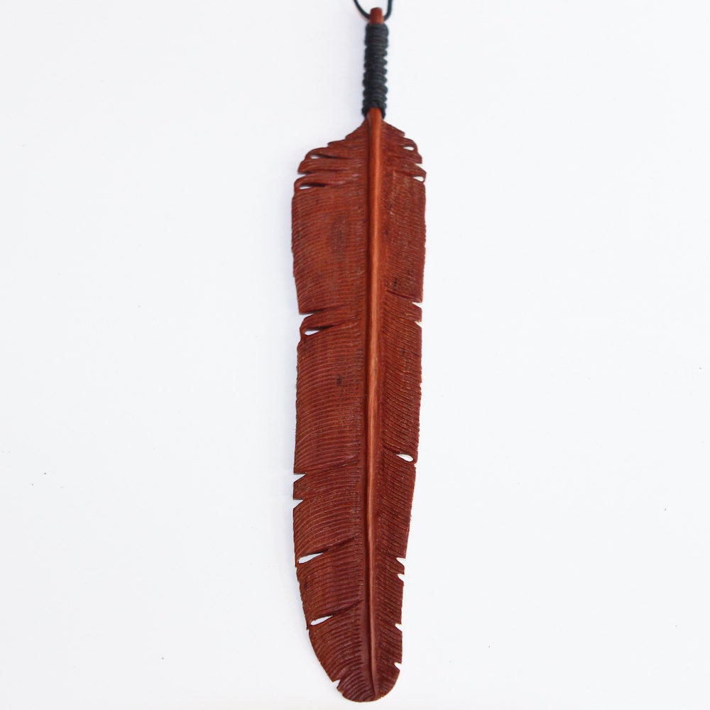 Mega Rosewood Flight Feather - FeatherTribe
