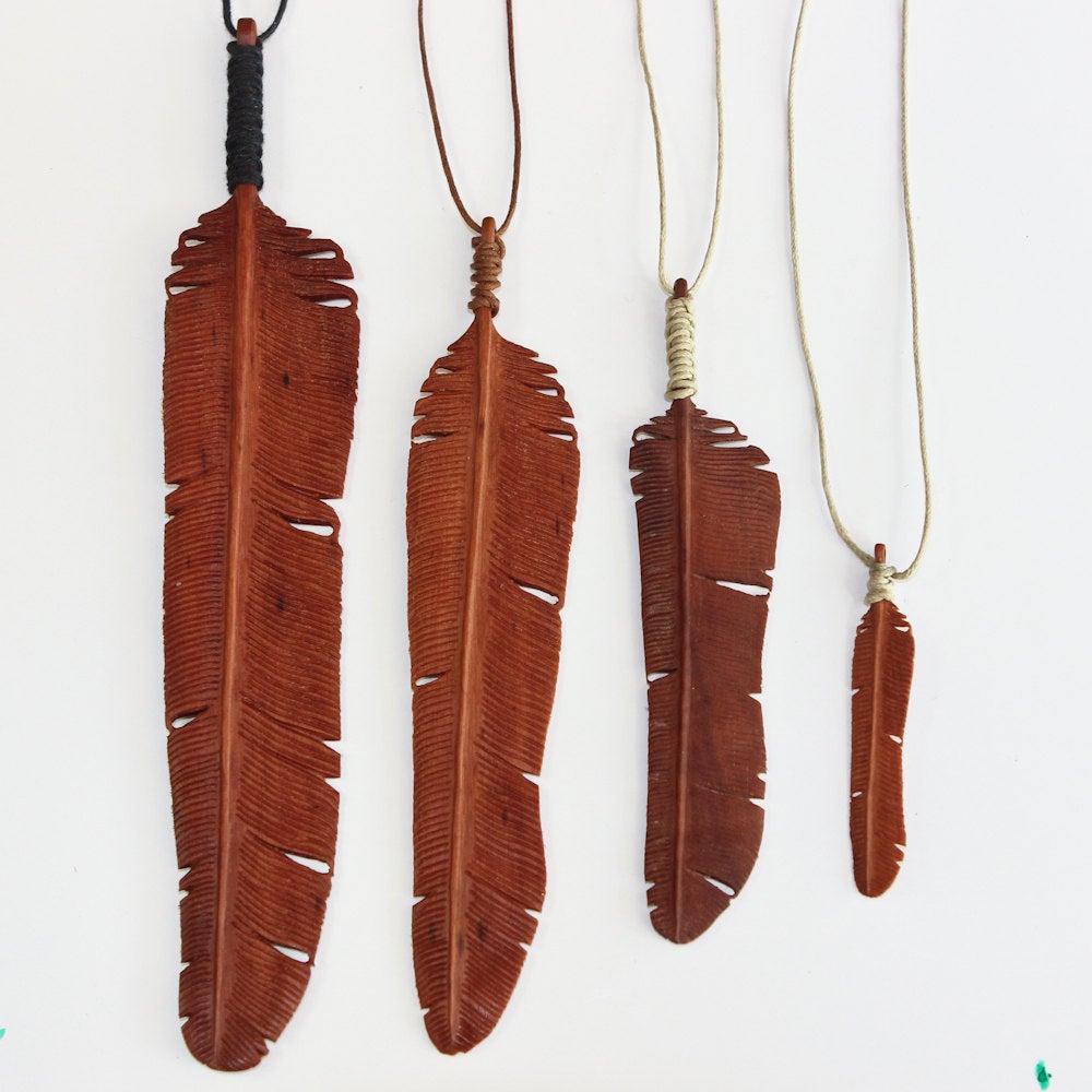 Mega Rosewood Flight Feather - FeatherTribe
